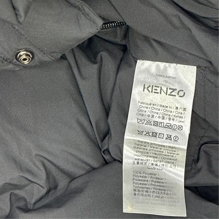 Kenzo KENZO Hooded Zip-Up Down Jacket for Men 0079 Size US XL / EU 56 / 4 - 2 Thumbnail
