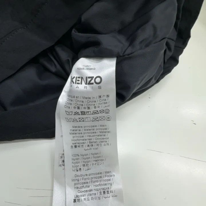 Kenzo KENZO Black Long Sleeve Jacket with Logo 0079 Size US XL / EU 56 / 4 - 3 Thumbnail