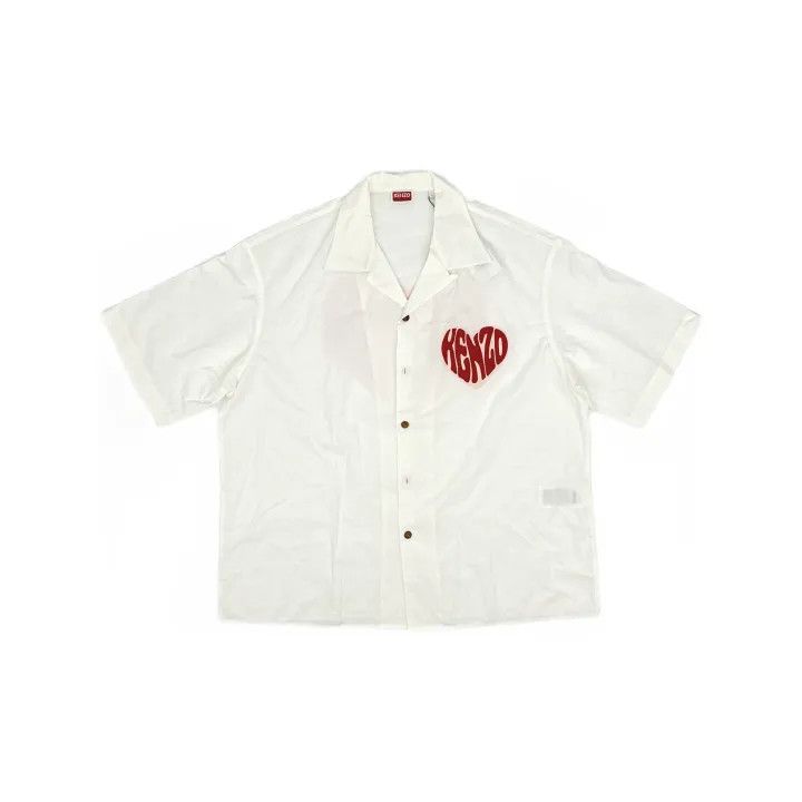 Kenzo Kenzo Short Sleeve Button-Up Shirt for Men 0079 Size US L / EU 52-54 / 3 - 2 Thumbnail