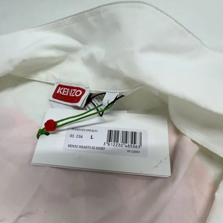 Kenzo Kenzo Short Sleeve Button-Up Shirt for Men 0079 Size US L / EU 52-54 / 3 - 5 Thumbnail