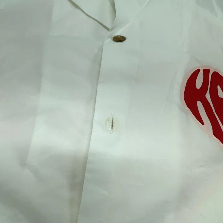 Kenzo Kenzo Short Sleeve Button-Up Shirt for Men 0079 Size US L / EU 52-54 / 3 - 8 Thumbnail