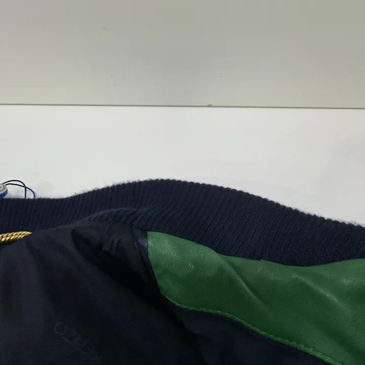 Kenzo KENZO Classic Comfortable Green Leather Jacket 0079 Size US M / EU 48-50 / 2 - 12 Thumbnail