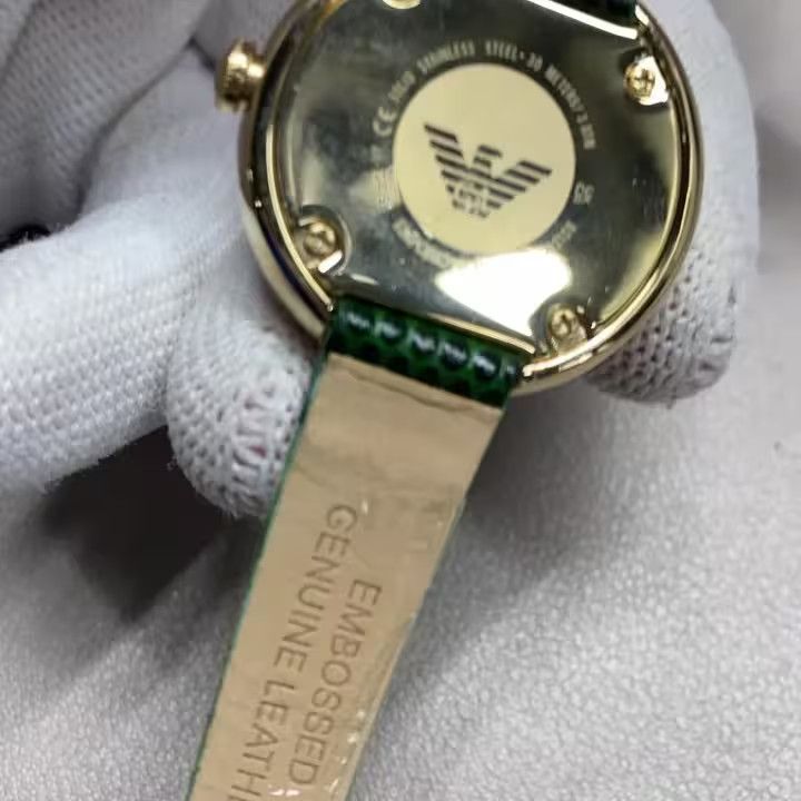 Emporio Armani emporio armani green watch yq Size ONE SIZE - 3 Thumbnail