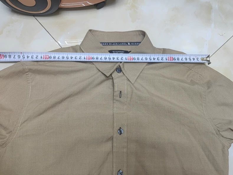 Burberry Burberry Khaki Long Sleeve Shirt Size US S / EU 44-46 / 1 - 6 Thumbnail
