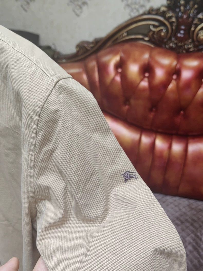 Burberry Burberry Khaki Long Sleeve Shirt Size US S / EU 44-46 / 1 - 2 Thumbnail