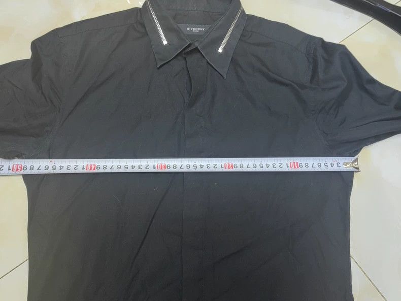 Givenchy Givenchy Black Zip-Up Long Sleeve Shirt Size US M / EU 48-50 / 2 - 6 Thumbnail