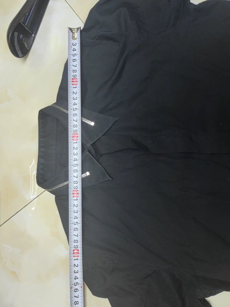Givenchy Givenchy Black Zip-Up Long Sleeve Shirt Size US M / EU 48-50 / 2 - 5 Thumbnail