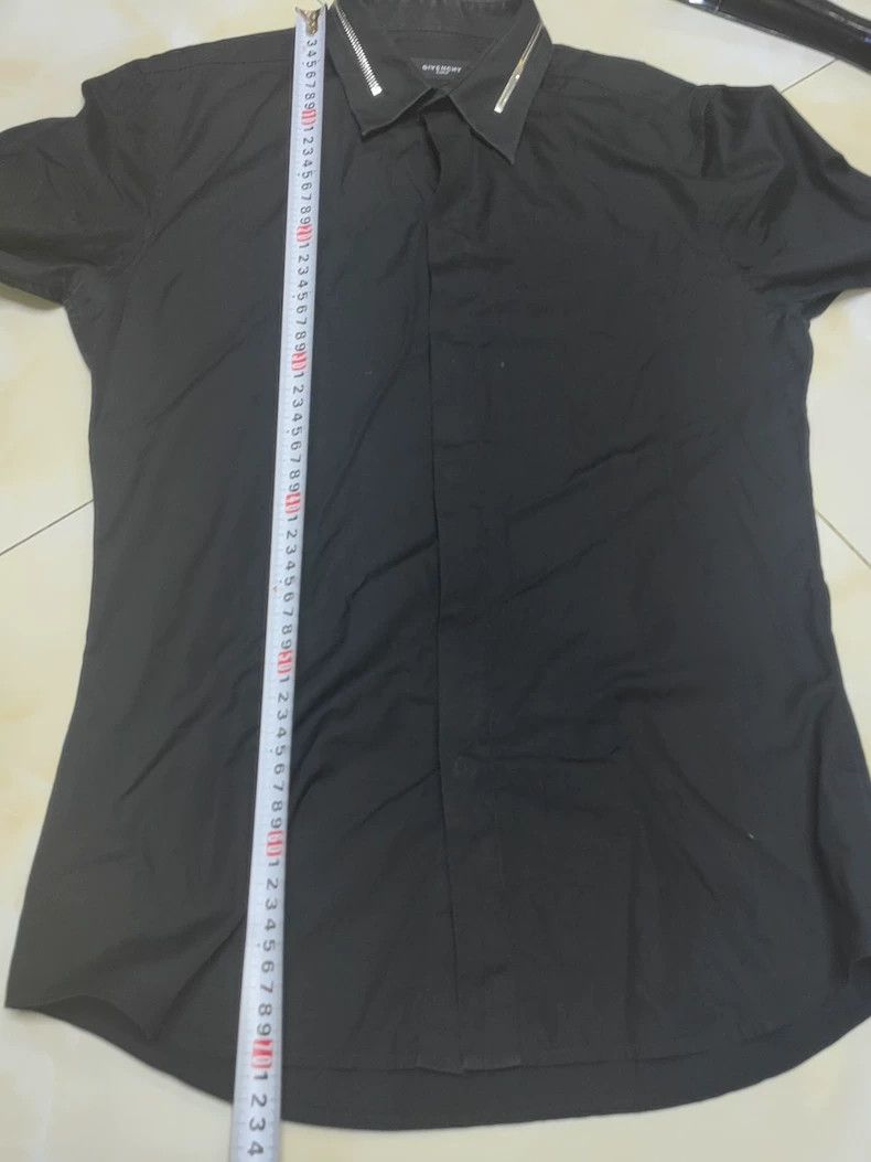 Givenchy Givenchy Black Zip-Up Long Sleeve Shirt Size US M / EU 48-50 / 2 - 7 Thumbnail