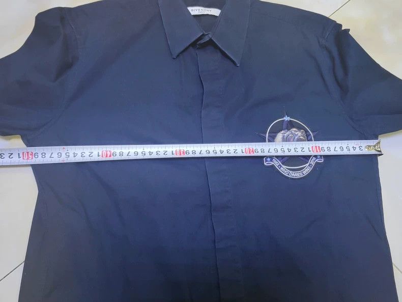 Givenchy Givenchy Men's Dark Blue Long Sleeve Shirt Size US S / EU 44-46 / 1 - 7 Thumbnail