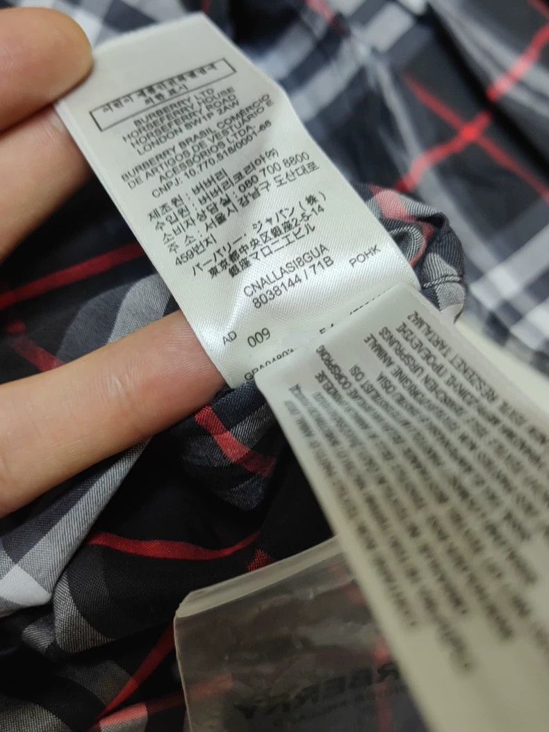 Burberry Burberry Classic Plaid Long Sleeve Shirt Size US S / EU 44-46 / 1 - 6 Thumbnail