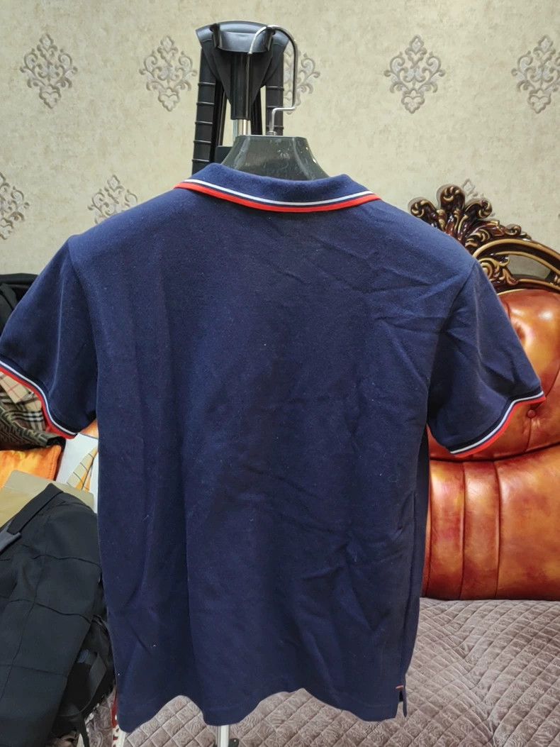 Burberry Burberry Navy Polo Shirt 2 Size US S / EU 44-46 / 1 - 3 Thumbnail