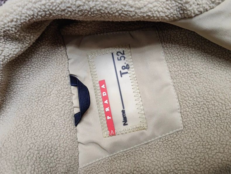 Prada Prada Beige Cotton Jacket Size US XL / EU 56 / 4 - 3 Thumbnail