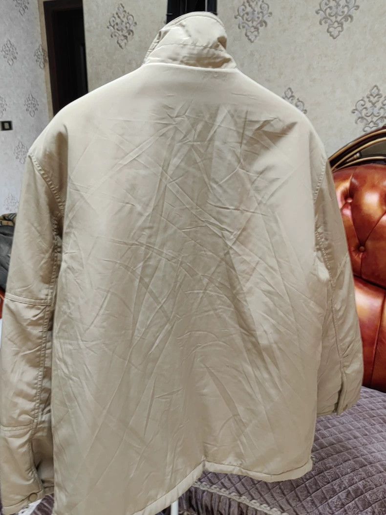 Prada Prada Beige Cotton Jacket Size US XL / EU 56 / 4 - 2 Thumbnail