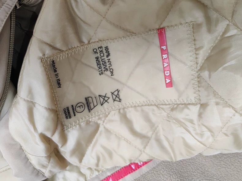 Prada Prada Beige Cotton Jacket Size US XL / EU 56 / 4 - 6 Thumbnail