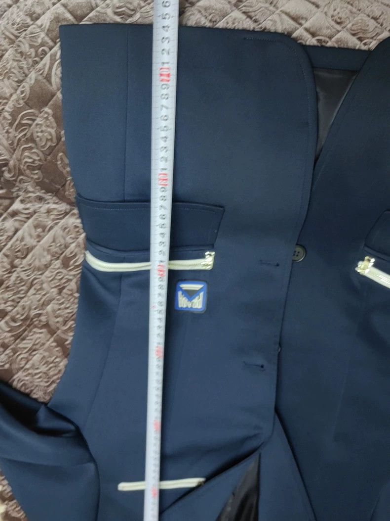 Prada Prada Dark Blue Suit Jacket Size US L / EU 52-54 / 3 - 9 Thumbnail
