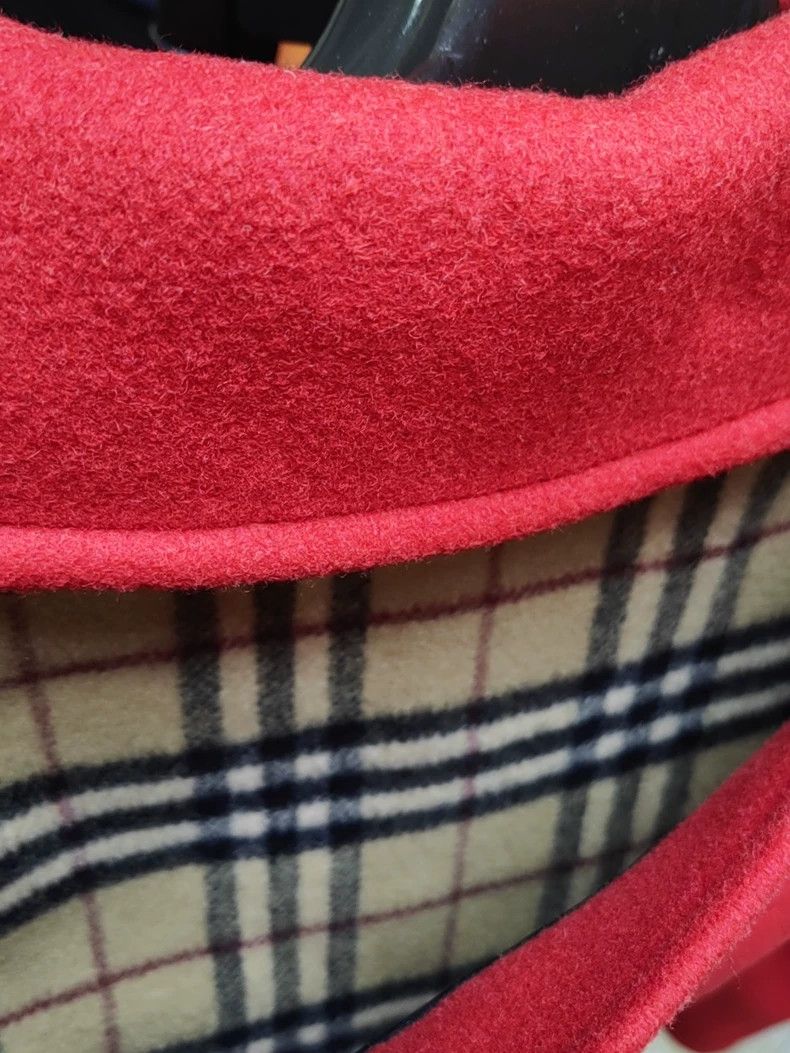 Burberry Burberry Red Duffle Coat Size US M / EU 48-50 / 2 - 3 Thumbnail