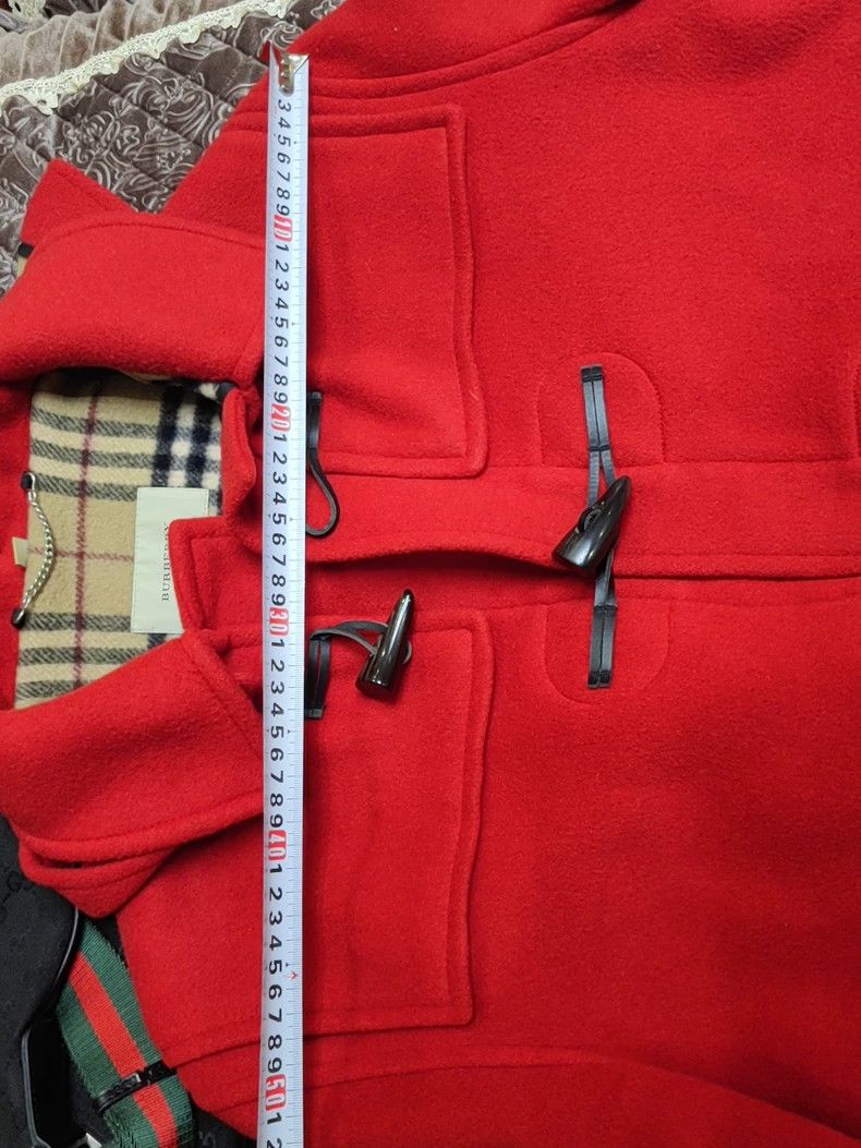 Burberry Burberry Red Duffle Coat Size US M / EU 48-50 / 2 - 7 Thumbnail