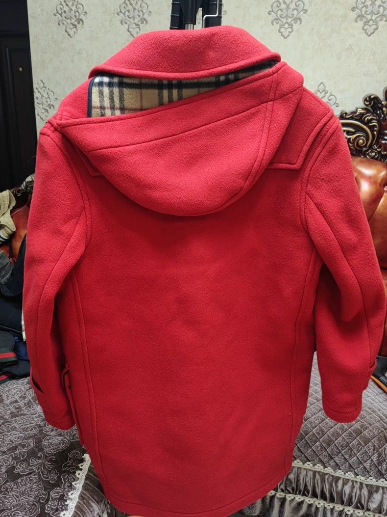Burberry Burberry Red Duffle Coat Size US M / EU 48-50 / 2 - 2 Thumbnail