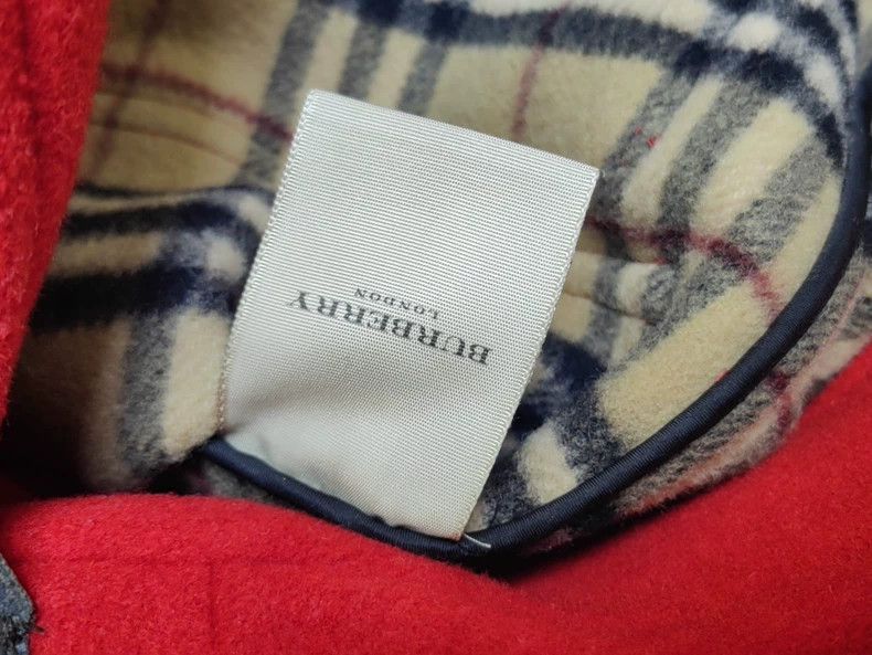 Burberry Burberry Red Duffle Coat Size US M / EU 48-50 / 2 - 5 Thumbnail