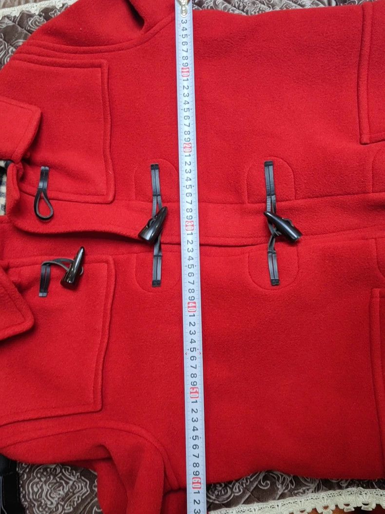 Burberry Burberry Red Duffle Coat Size US M / EU 48-50 / 2 - 8 Thumbnail