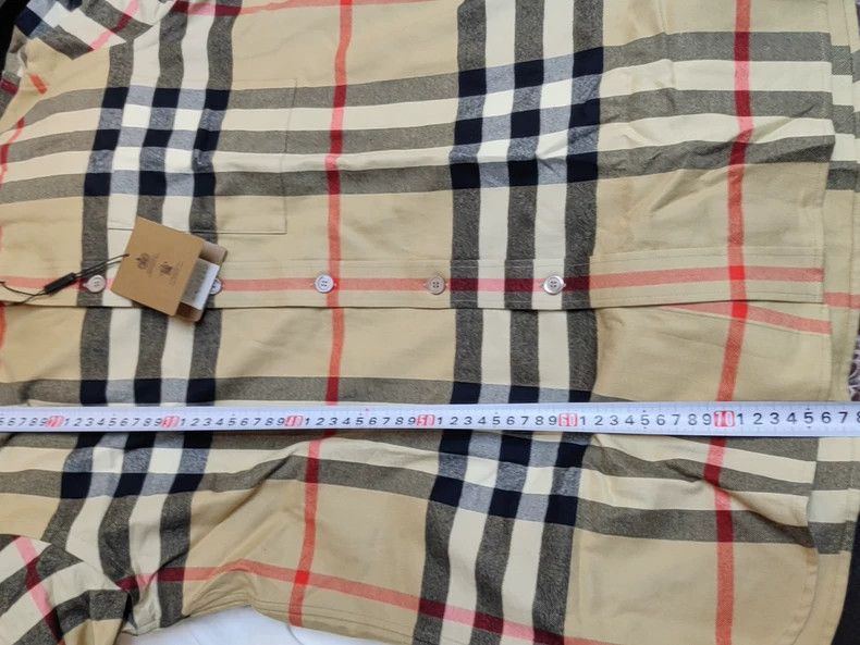 Burberry Burberry Classic Plaid Long Sleeve Shirt Size US S / EU 44-46 / 1 - 9 Thumbnail