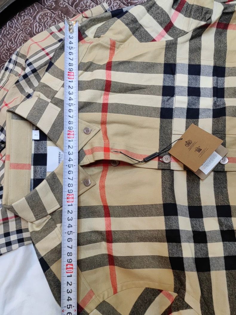 Burberry Burberry Classic Plaid Long Sleeve Shirt Size US S / EU 44-46 / 1 - 7 Thumbnail