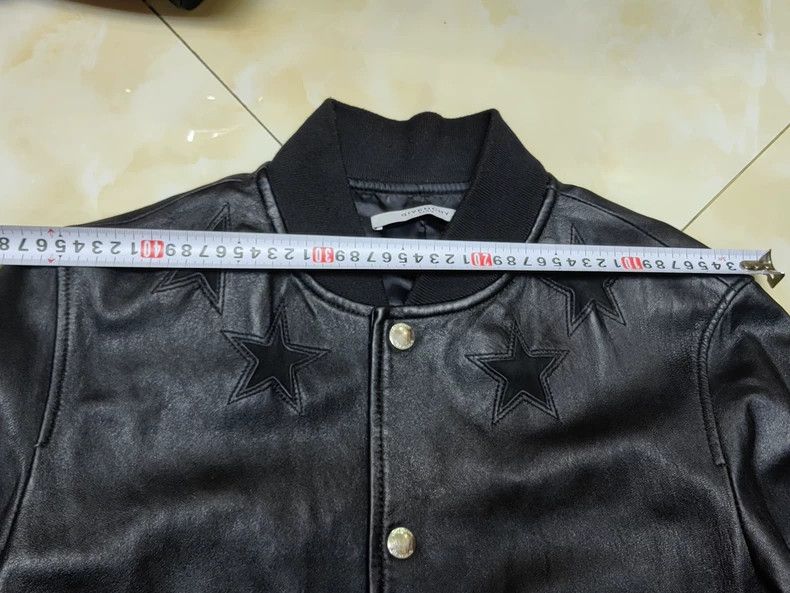 Givenchy Givenchy Black Star Leather Jacket Size US L / EU 52-54 / 3 - 6 Thumbnail