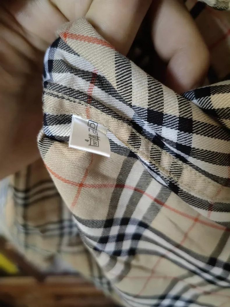 Burberry burberry long sleeve plaid shirt Size US L / EU 52-54 / 3 - 4 Thumbnail