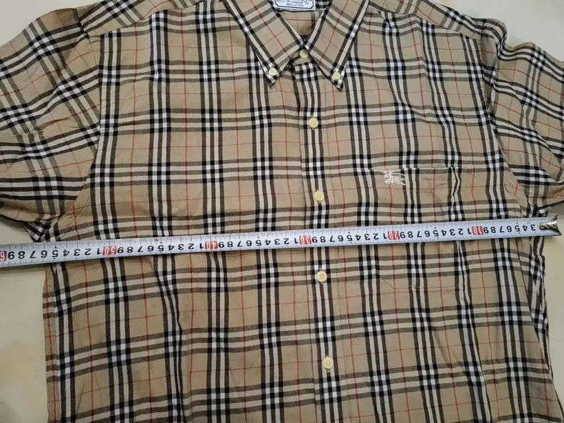 Burberry burberry long sleeve plaid shirt Size US L / EU 52-54 / 3 - 7 Thumbnail