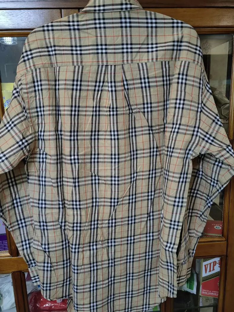 Burberry burberry long sleeve plaid shirt Size US L / EU 52-54 / 3 - 5 Thumbnail