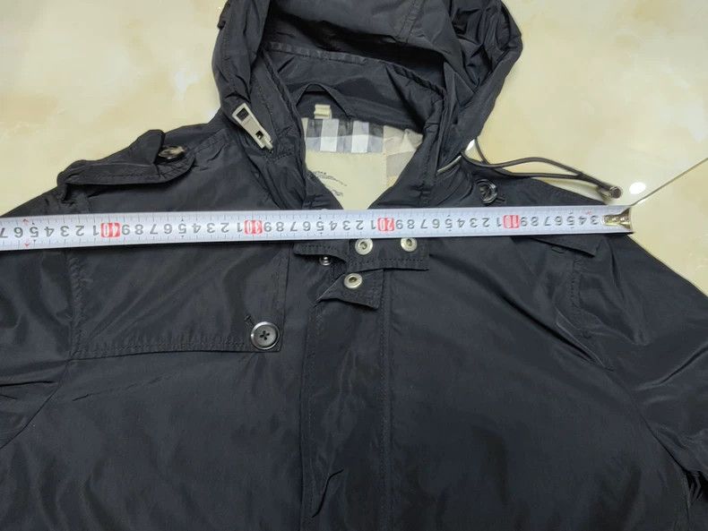 Burberry Burberry Black Hooded Jacket L Size US L / EU 52-54 / 3 - 7 Thumbnail