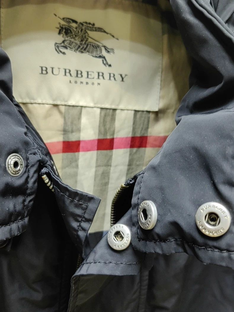 Burberry Burberry Black Hooded Jacket L Size US L / EU 52-54 / 3 - 2 Thumbnail