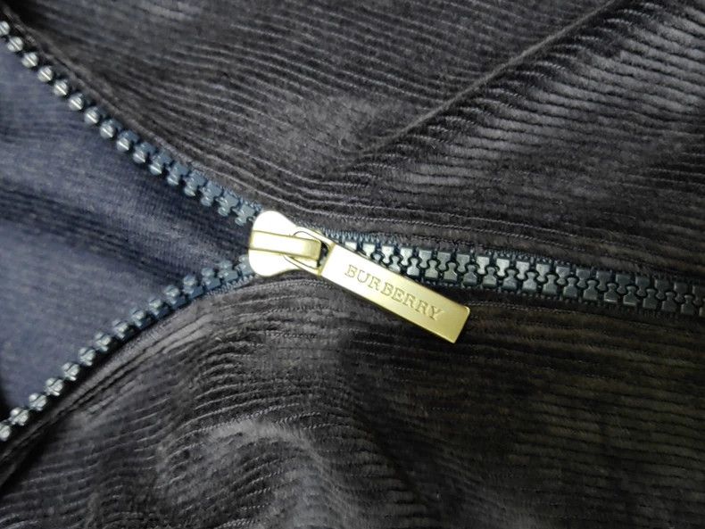 Burberry Burberry Navy Corduroy Hoodie Size US M / EU 48-50 / 2 - 4 Thumbnail