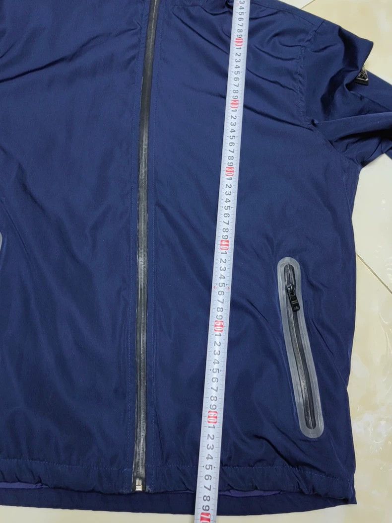 Prada Prada Navy Hooded Jacket Size US L / EU 52-54 / 3 - 9 Thumbnail
