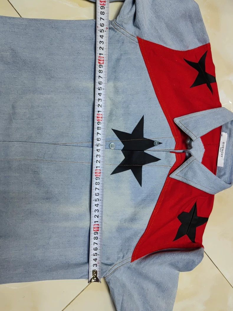 Givenchy Givenchy Star Denim Shirt 38 Size US S / EU 44-46 / 1 - 6 Thumbnail