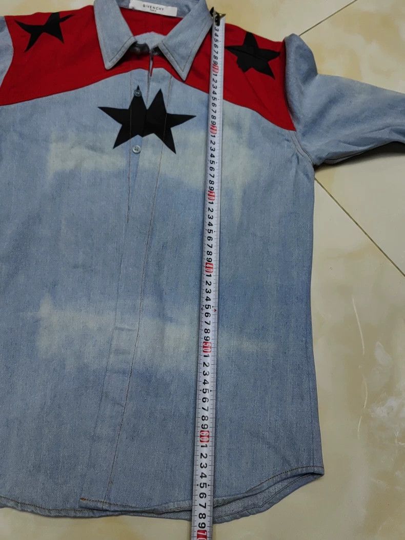 Givenchy Givenchy Star Denim Shirt 38 Size US S / EU 44-46 / 1 - 7 Thumbnail