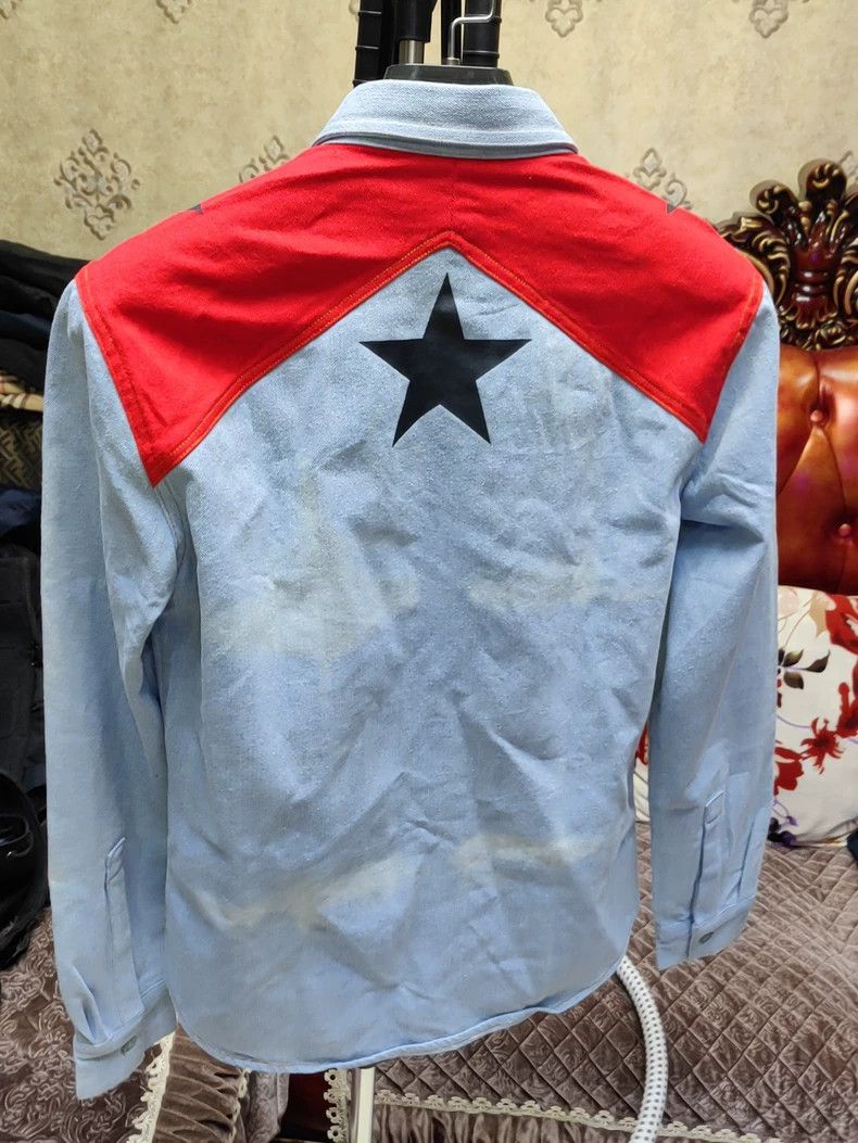 Givenchy Givenchy Star Denim Shirt 38 Size US S / EU 44-46 / 1 - 2 Thumbnail