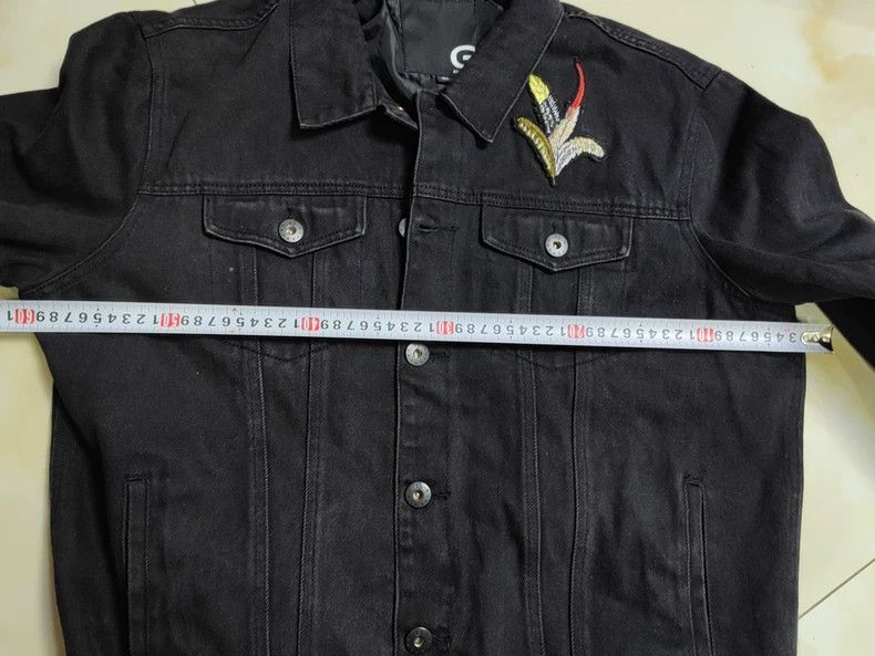 Givenchy Givenchy Black Denim Jacket XL Size US XL / EU 56 / 4 - 8 Thumbnail
