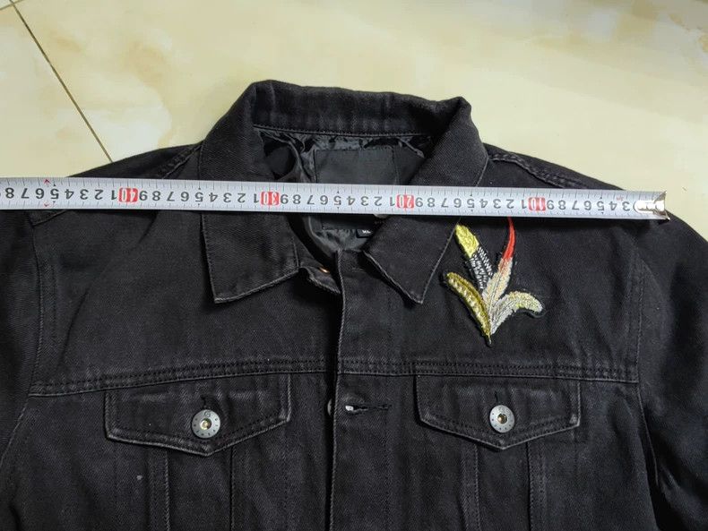 Givenchy Givenchy Black Denim Jacket XL Size US XL / EU 56 / 4 - 7 Thumbnail