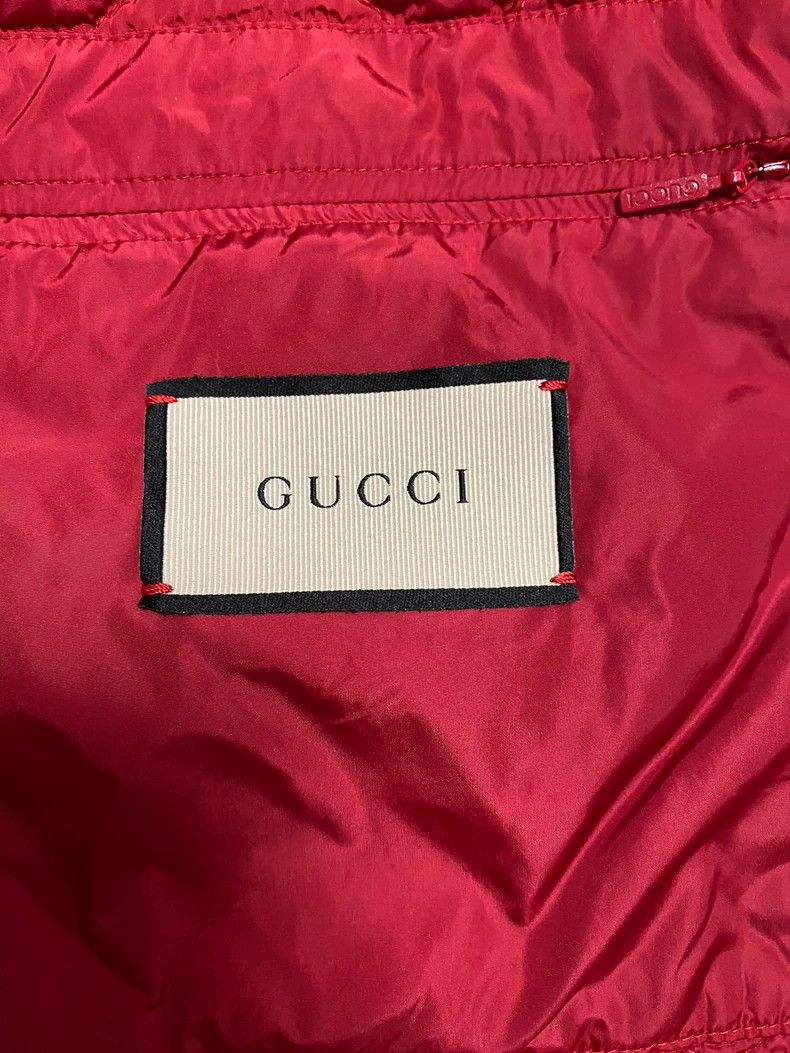 Gucci Gucci Red Black Zip Coat 48 Size US L / EU 52-54 / 3 - 5 Thumbnail