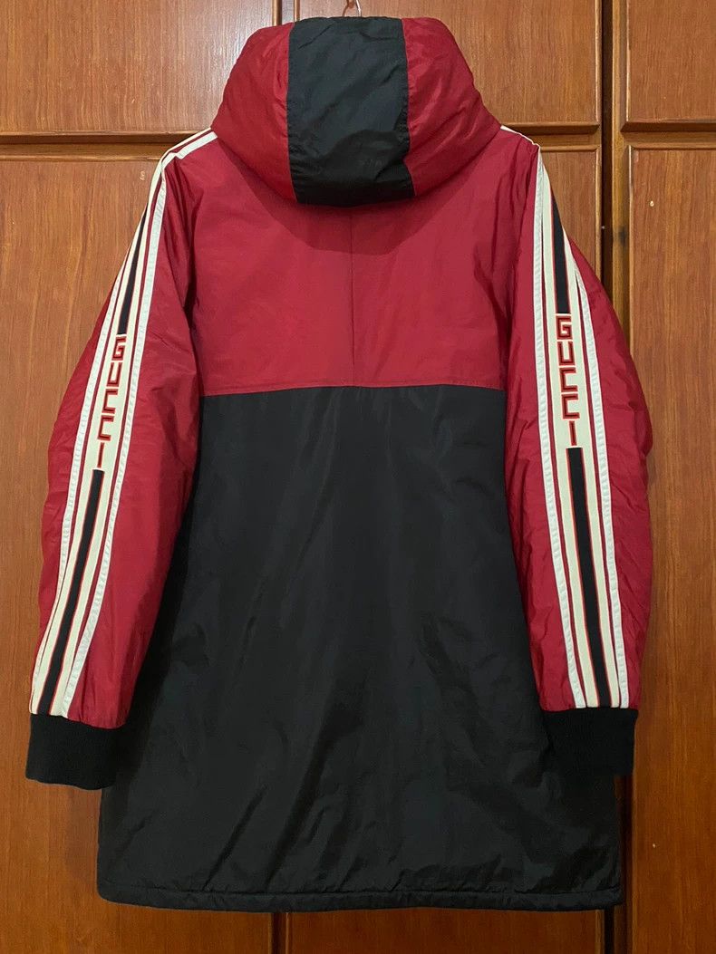 Gucci Gucci Red Black Zip Coat 48 Size US L / EU 52-54 / 3 - 2 Thumbnail