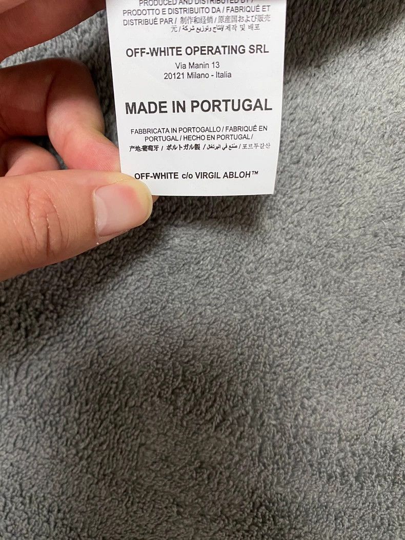 VTMNTS offwhite blue arrow hoodie xs Size US XS / EU 42 / 0 - 6 Thumbnail