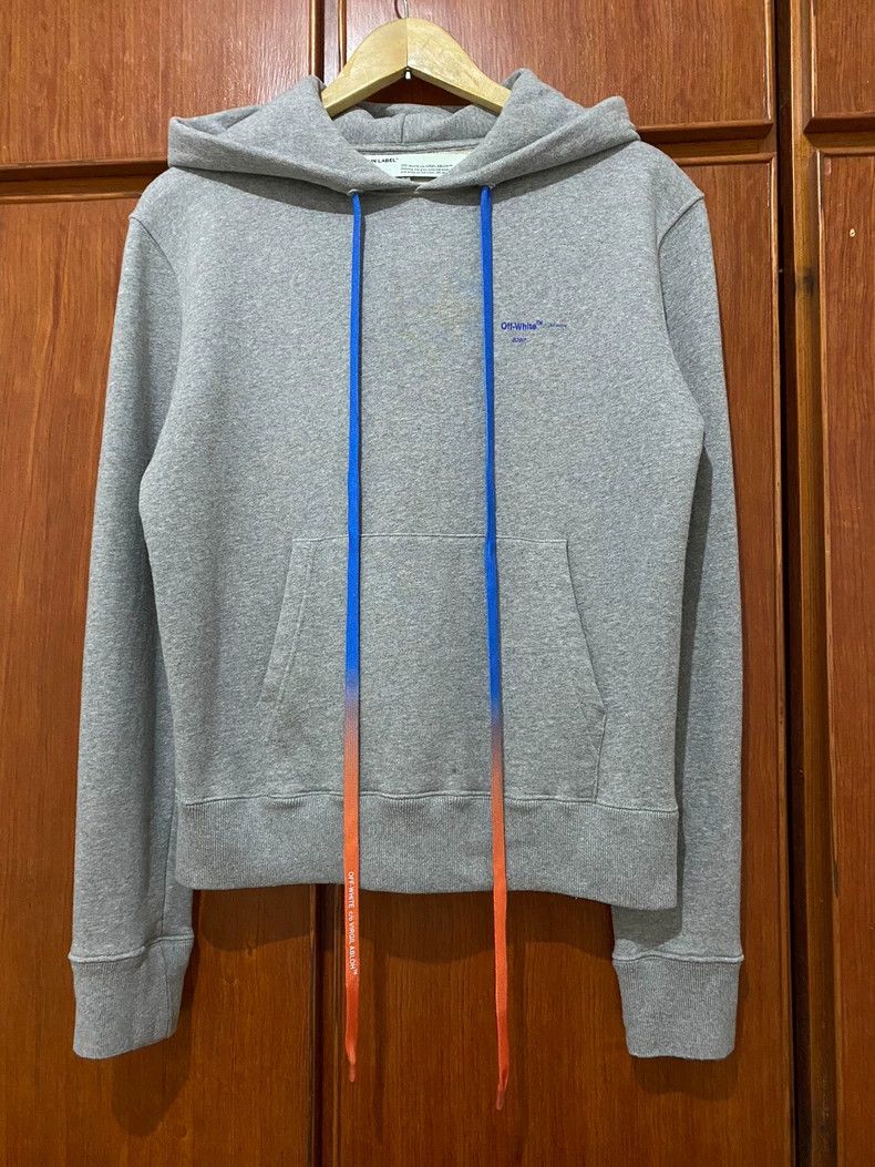 VTMNTS offwhite blue arrow hoodie xs Size US XS / EU 42 / 0 - 2 Thumbnail