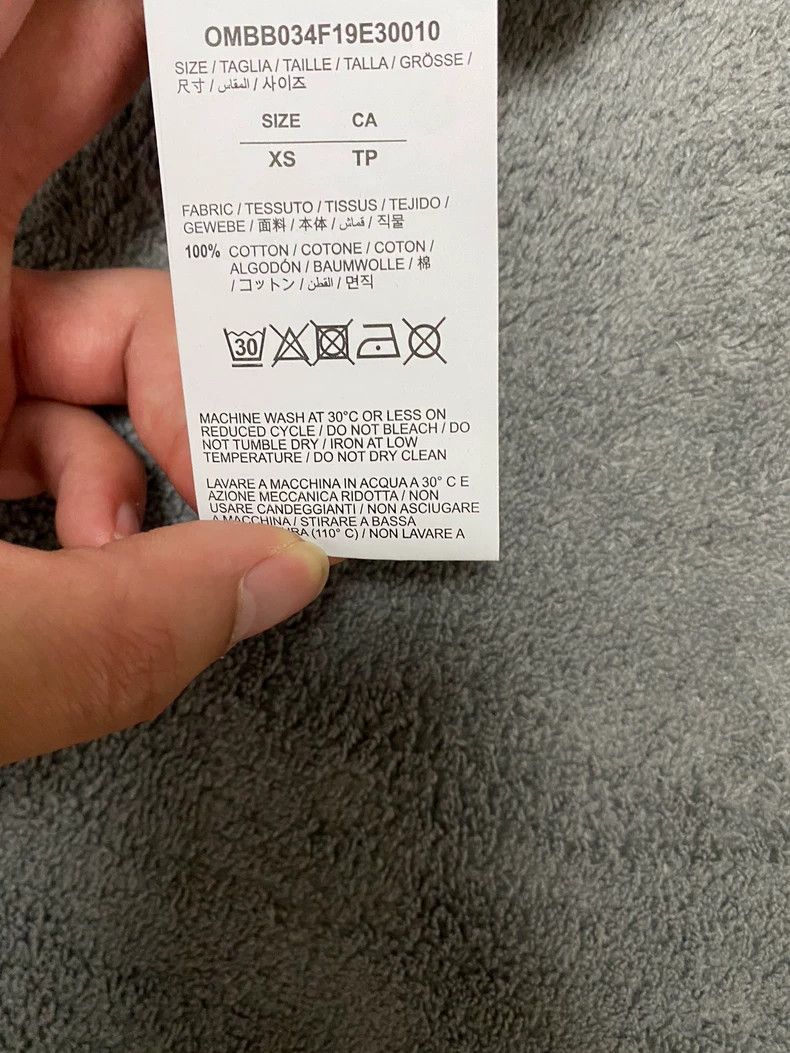 VTMNTS offwhite blue arrow hoodie xs Size US XS / EU 42 / 0 - 5 Thumbnail
