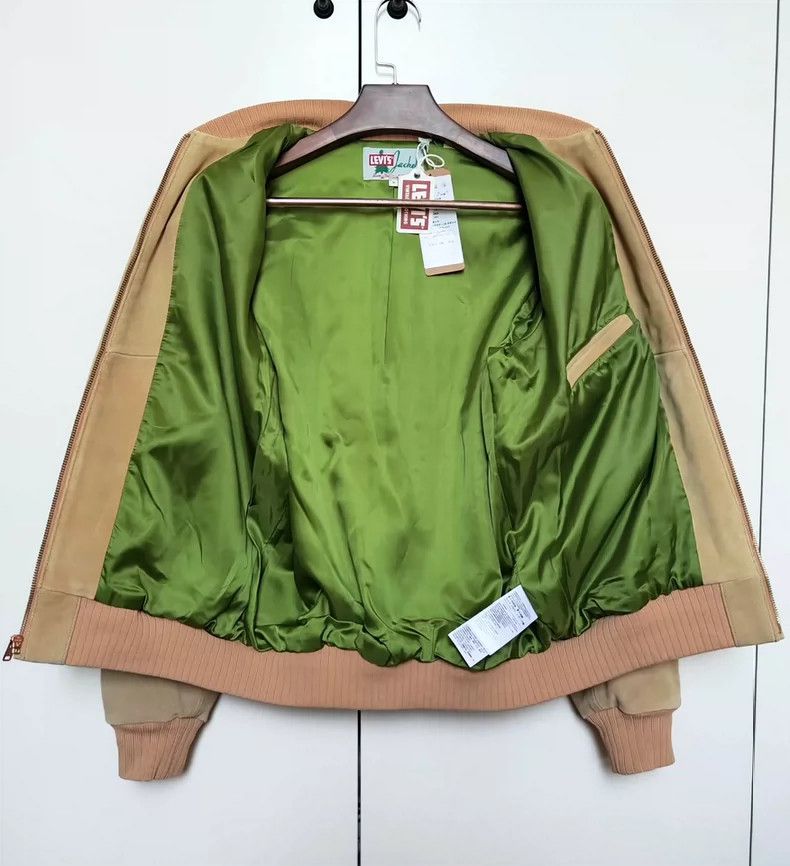 Levi's Levi's Vintage Leather Bomber Jacket Size US S / EU 44-46 / 1 - 4 Thumbnail
