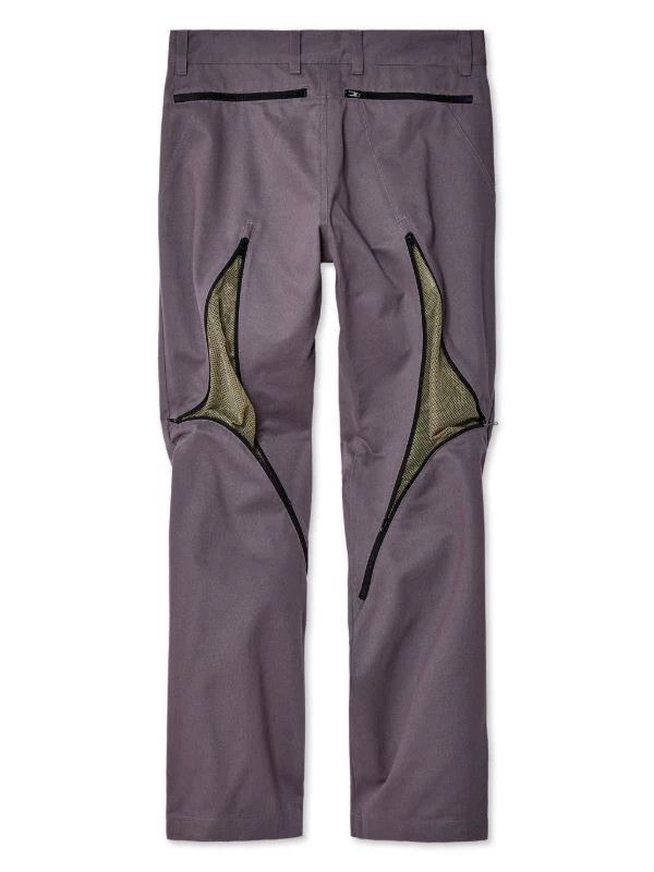 Maison MIHARA YASUHIRO OLLY SHINDER wide body three-zip work pants Size US 32 / EU 48 - 6 Thumbnail
