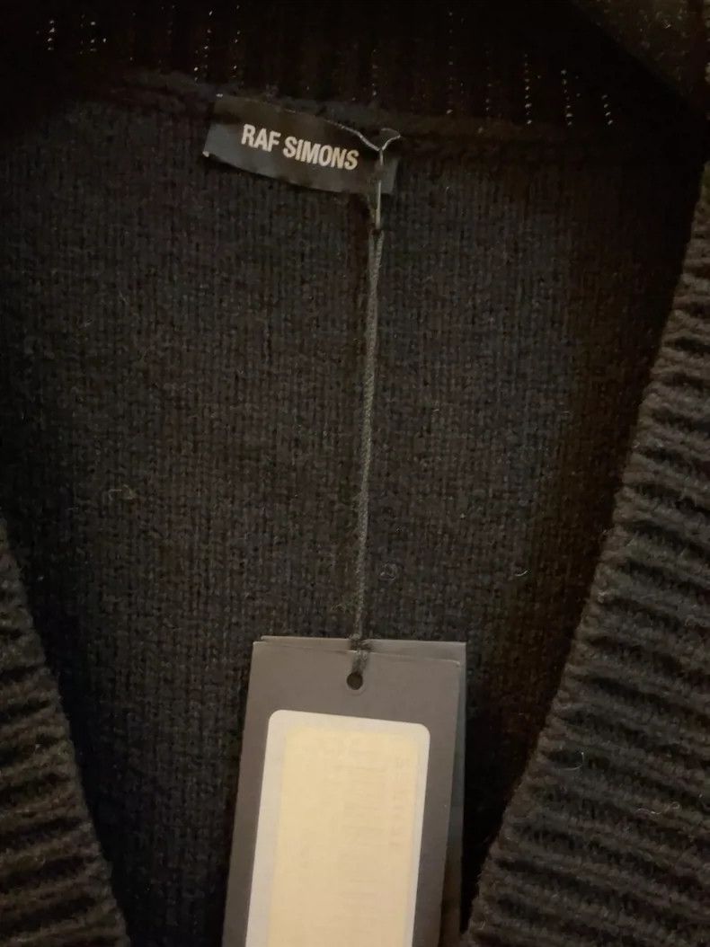 Raf Simons Raf Simons Oversize Black Cardigan Size US S / EU 44-46 / 1 - 4 Thumbnail