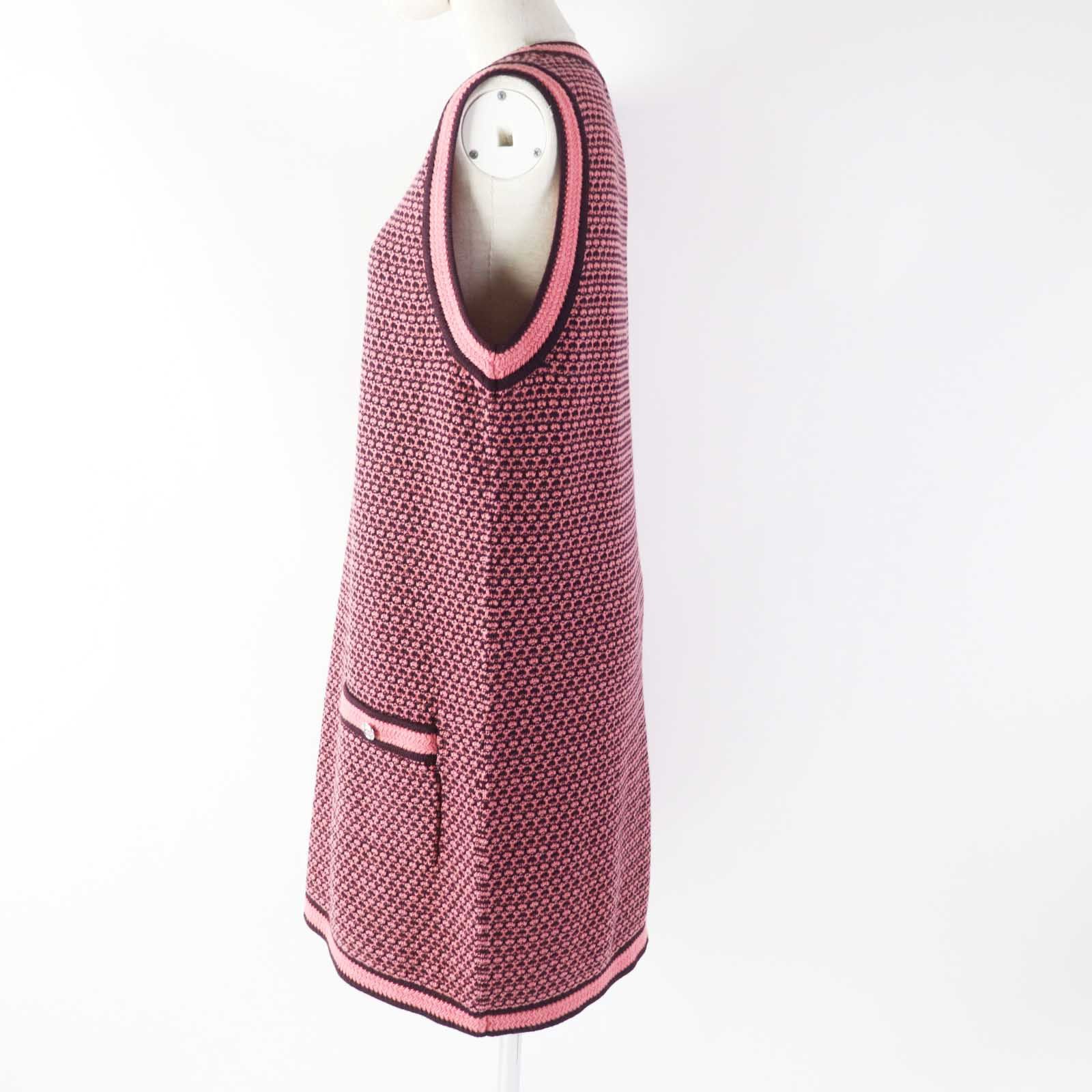 Chanel Chanel Chanel One Piece Cashmere Dress Others Dresses P75435 Size ONE SIZE - 3 Thumbnail