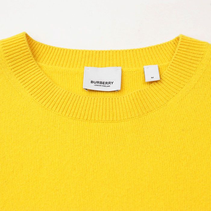 Burberry Burberry Burberry Signature Logo Embroidery Cashmere Blend Sweater Others Tops DUTY FREE for USA Size ONE SIZE - 2 Thumbnail