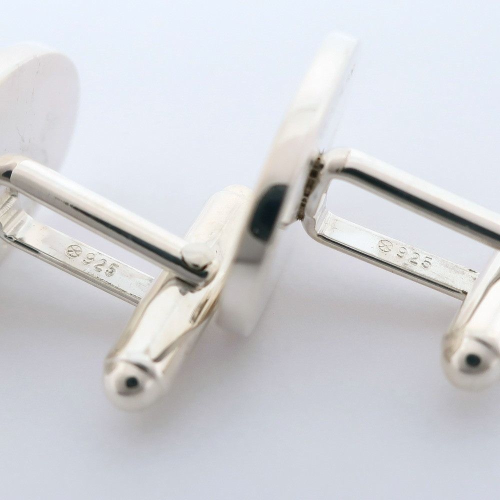 Tiffany & Co. Tiffany & Co. Tiffany & Co. Oval Silver 925 Cufflinks Metal Cufflinks DUTY FREE for USA Size ONE SIZE - 5 Thumbnail